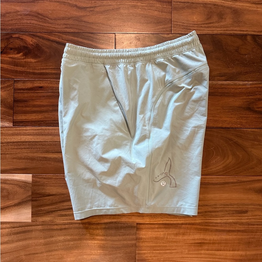 RARE HAWAII Lululemon Pace Breaker Linerless 7” in Arctic Green